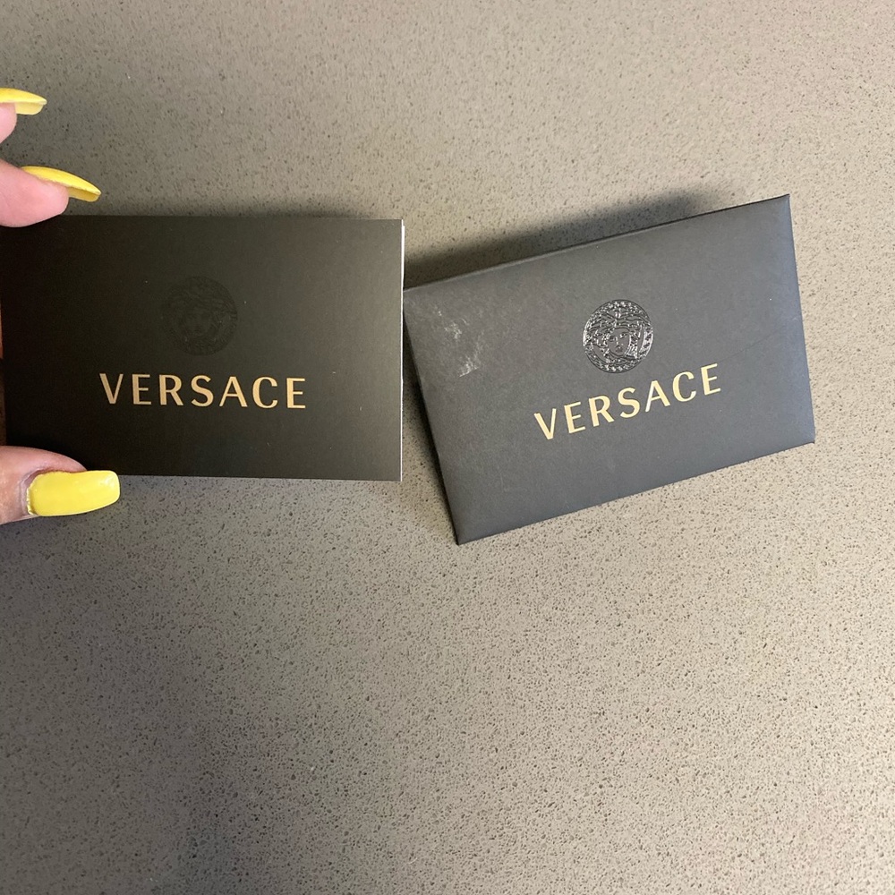 VERSACE 90s vintage logo pouch - Picture 6 of 7
